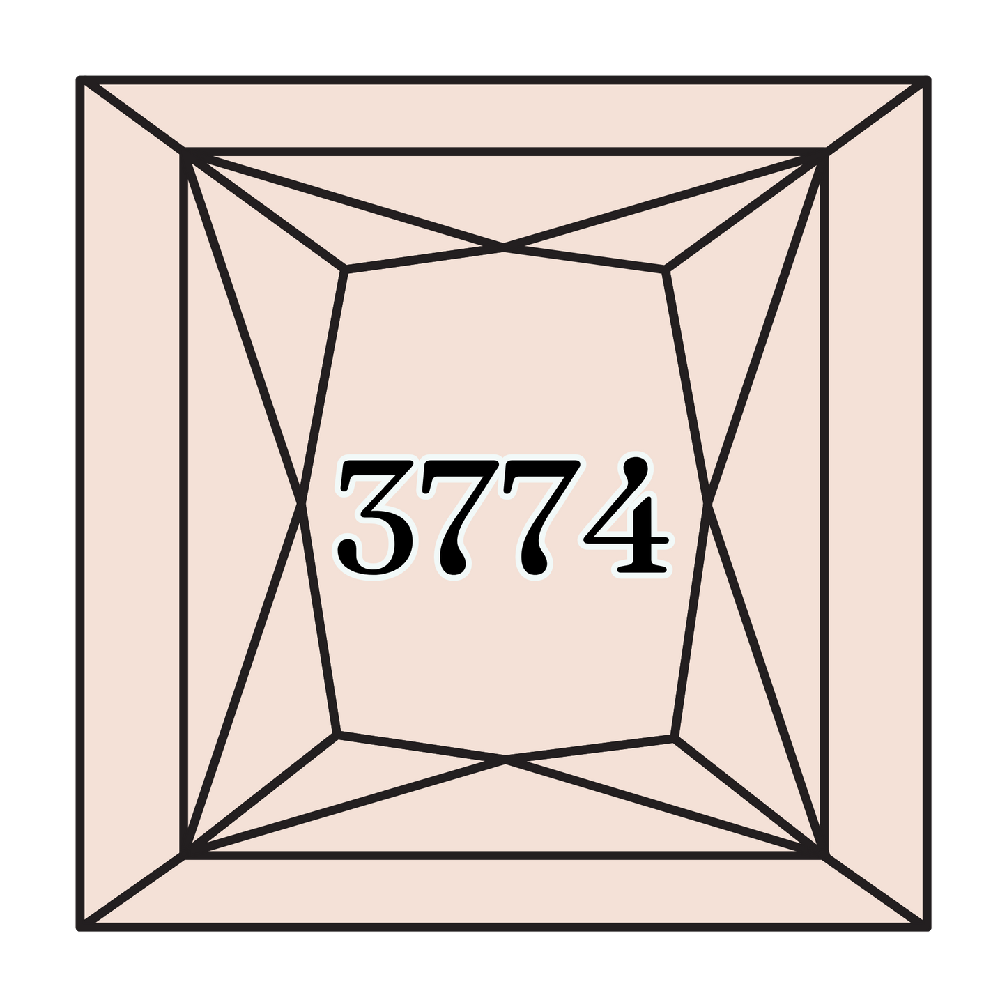 True North Diamond Art Square Diamond Drills 3774 - Very Light Desert Sand - Square Bulk Diamond Drills