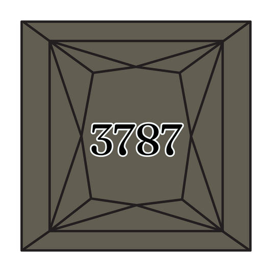 True North Diamond Art Square Diamond Drills 3787 - Dark Brown Grey - Square Bulk Diamond Drills