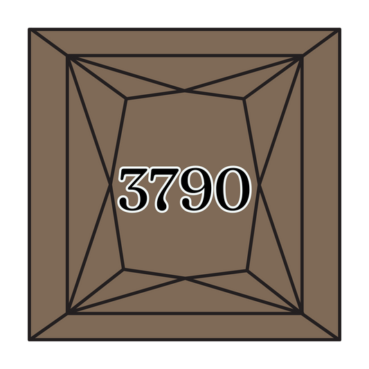 True North Diamond Art Square Diamond Drills 3790 - Ultra Dark Beige Grey - Square Bulk Diamond Drills