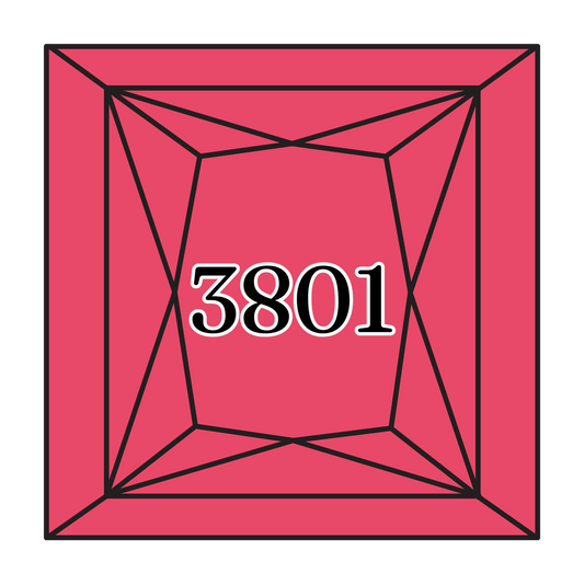 True North Diamond Art Square Diamond Drills 3801 - Very Dark Melon - Square Bulk Diamond Drills