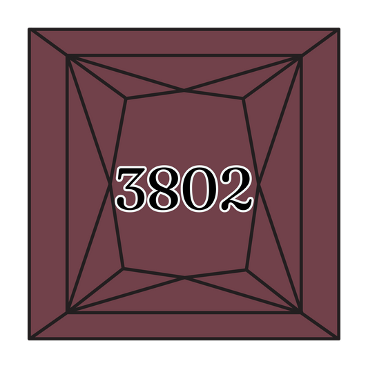 True North Diamond Art Square Diamond Drills 3802 - Very Dark Antique Mauve - Square Bulk Diamond Drills