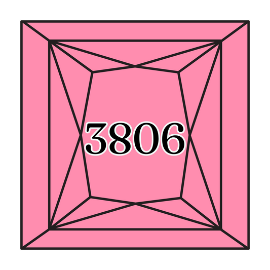 True North Diamond Art Square Diamond Drills 3806 -  Light Cyclamen Pink - Square Bulk Diamond Drills