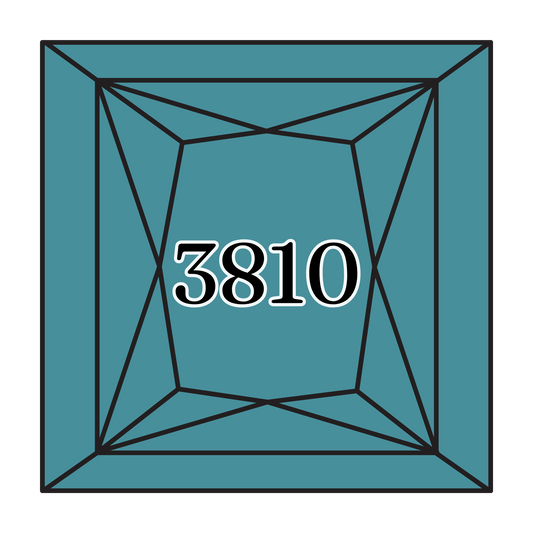 True North Diamond Art Square Diamond Drills 3810 - Dark Turquoise - Square Bulk Diamond Drills