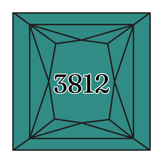 True North Diamond Art Square Diamond Drills 3812 - Very Dark Sea Green - Square Bulk Diamond Drills