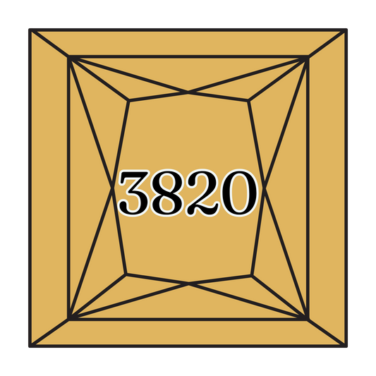 True North Diamond Art Square Diamond Drills 3820 - Dark Straw - Square Bulk Diamond Drills