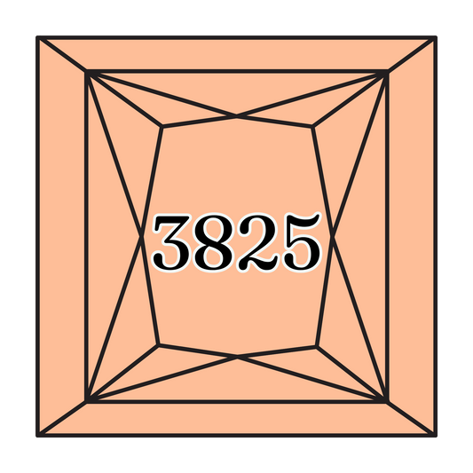 True North Diamond Art Square Diamond Drills 3825 - Pale Pumpkin - Square Bulk Diamond Drills