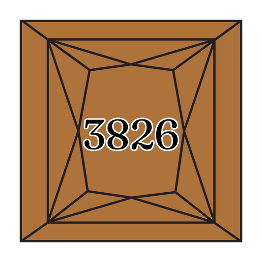 True North Diamond Art Square Diamond Drills 3826 - Golden Brown - Square Bulk Diamond Drills