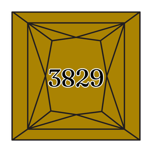 True North Diamond Art Square Diamond Drills 3829 - Very Dark Old Gold - Square Bulk Diamond Drills