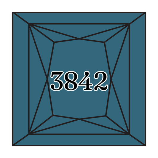 True North Diamond Art Square Diamond Drills 3842 - Very Dark Wedgwood - Square Bulk Diamond Drills