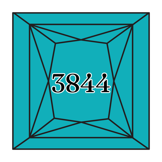 True North Diamond Art Square Diamond Drills 3844 - Dark Bright Turquoise - Square Bulk Diamond Drills