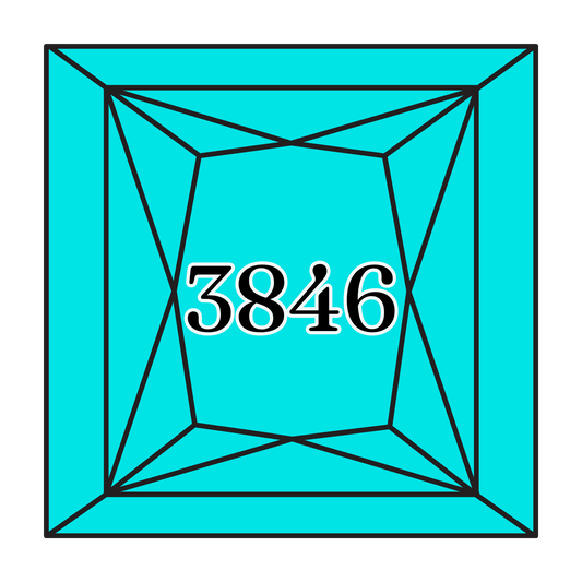 True North Diamond Art Square Diamond Drills 3846 - Light Bright Turquoise - Square Bulk Diamond Drills