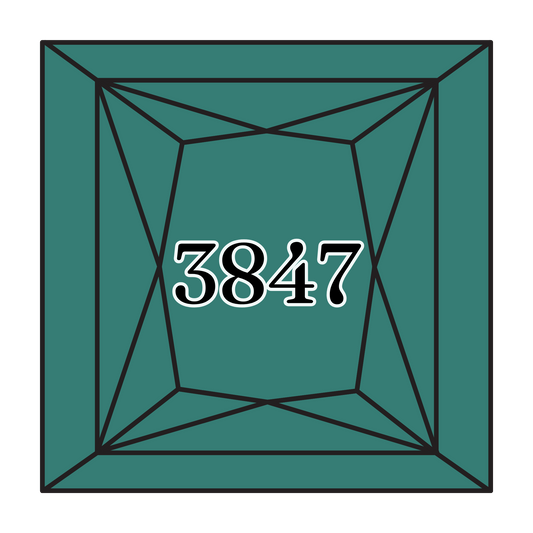 True North Diamond Art Square Diamond Drills 3847 - Dark Teal Green - Square Bulk Diamond Drills