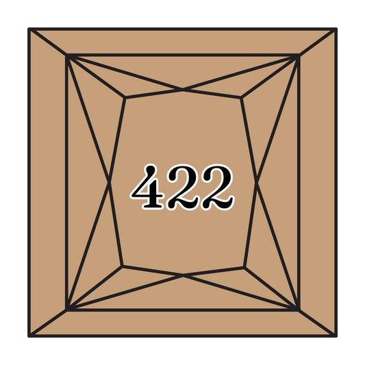 True North Diamond Art Square Diamond Drills 422 - Light Hazelnut Brown - Square Bulk Diamond Drills