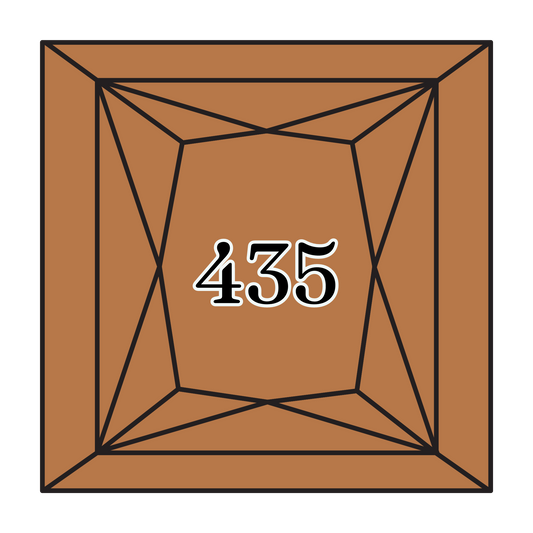 True North Diamond Art Square Diamond Drills 435 - Very Light Brown - Square Bulk Diamond Drills