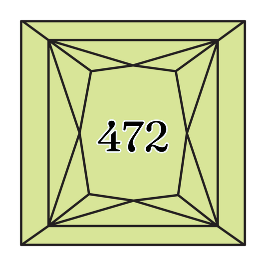 True North Diamond Art Square Diamond Drills 472 - Ultra Light Avocado Green - Square Bulk Diamond Drills