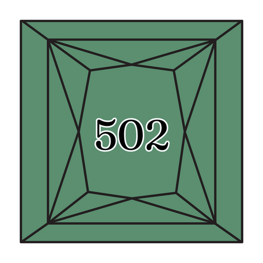 True North Diamond Art Square Diamond Drills 502 - Blue Green - Square Bulk Diamond Drills