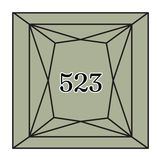 True North Diamond Art Square Diamond Drills 523 - Light Fern Green - Square Bulk Diamond Drills