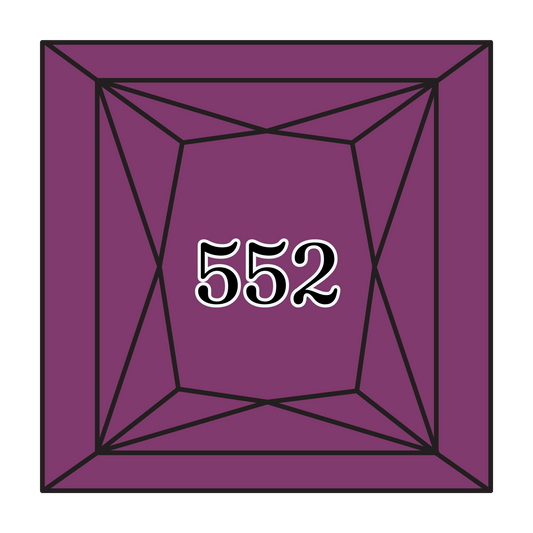 True North Diamond Art Square Diamond Drills 552 - Medium Violet - Square Bulk Diamond Drills