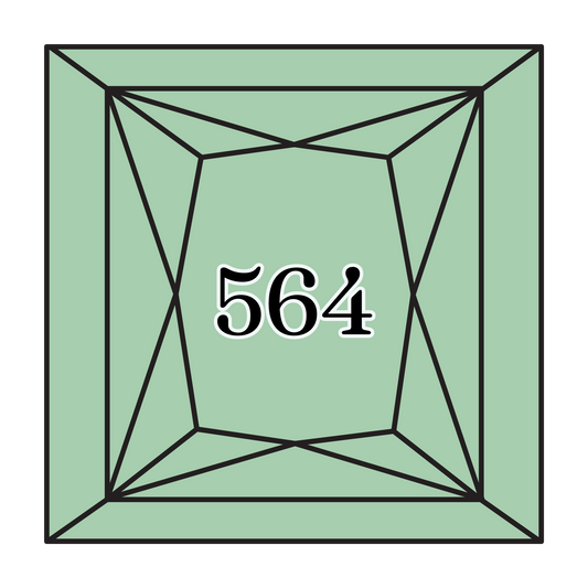 True North Diamond Art Square Diamond Drills 564 - Very Light Jade - Square Bulk Diamond Drills