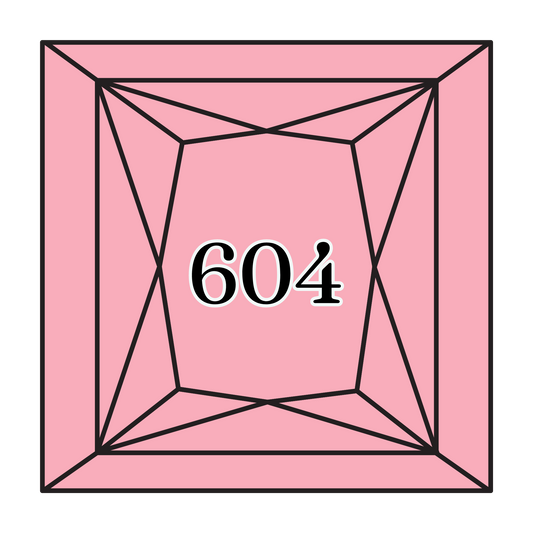 True North Diamond Art Square Diamond Drills 604 - Light Cranberry - Square Bulk Diamond Drills