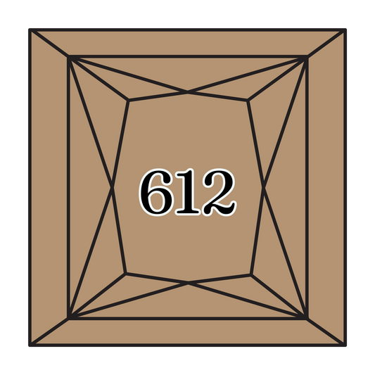 True North Diamond Art Square Diamond Drills 612 - Light Drab Brown - Square Bulk Diamond Drills