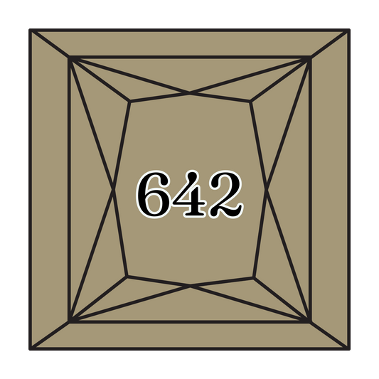 True North Diamond Art Square Diamond Drills 642 - Dark Beige Grey - Square Bulk Diamond Drills