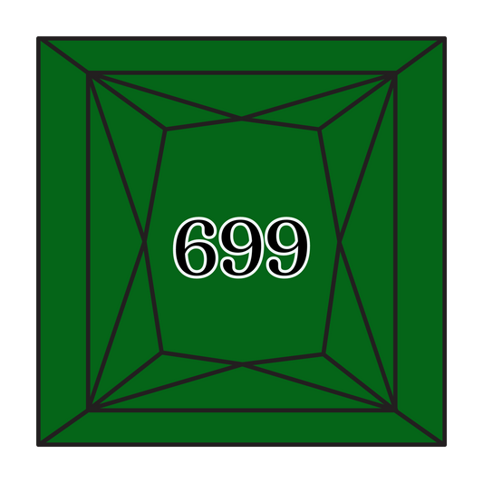 True North Diamond Art Square Diamond Drills 699 - Green - Square Bulk Diamond Drills