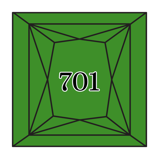 True North Diamond Art Square Diamond Drills 701 - Light Green - Square Bulk Diamond Drills