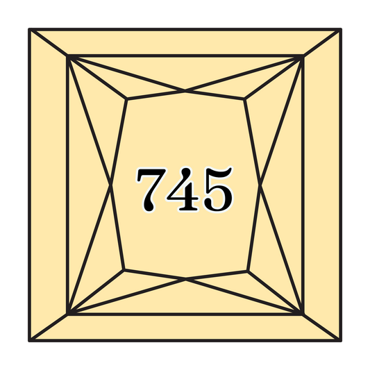 True North Diamond Art Square Diamond Drills 745 - Light Pale Yellow - Square Bulk Diamond Drills