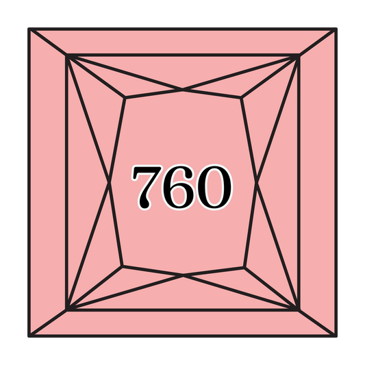 True North Diamond Art Square Diamond Drills 760 - Salmon - Square Bulk Diamond Drills