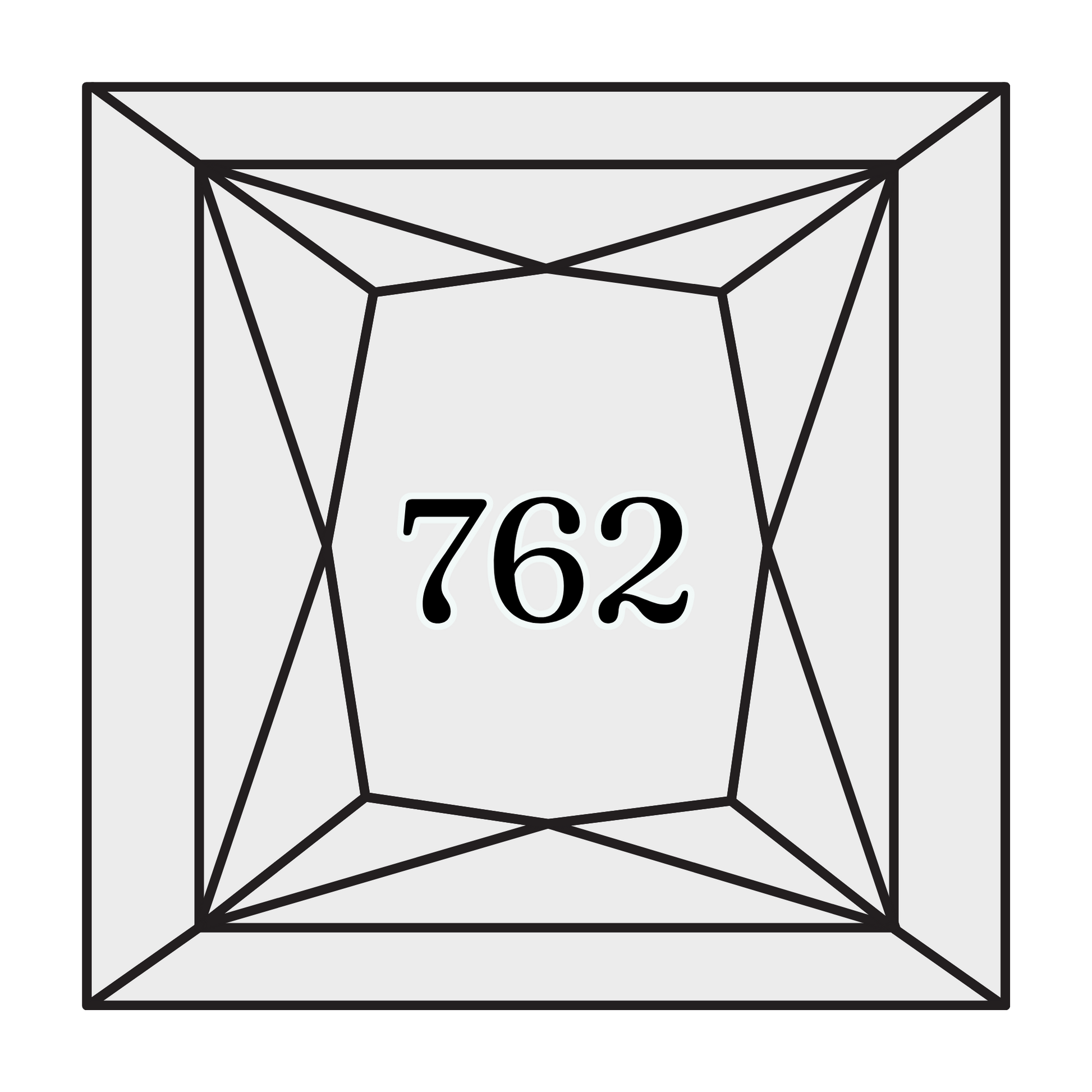 True North Diamond Art Square Diamond Drills 762 - Very Light Pearl Grey - Square Bulk Diamond Drills