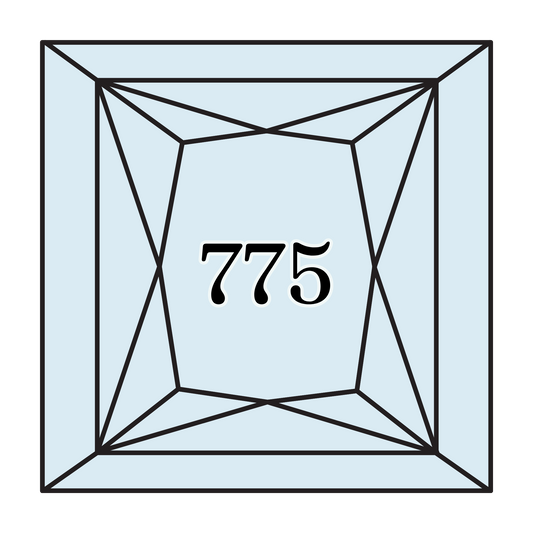 True North Diamond Art Square Diamond Drills 775 - Very Light Baby Blue - Square Bulk Diamond Drills