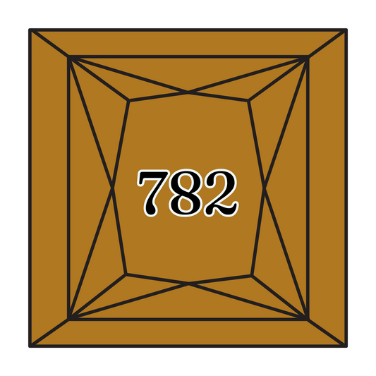 True North Diamond Art Square Diamond Drills 782 - Dark Topaz - Square Bulk Diamond Drills