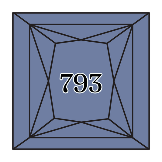 True North Diamond Art Square Diamond Drills 793 - Medium Cornflower Blue - Square Bulk Diamond Drills