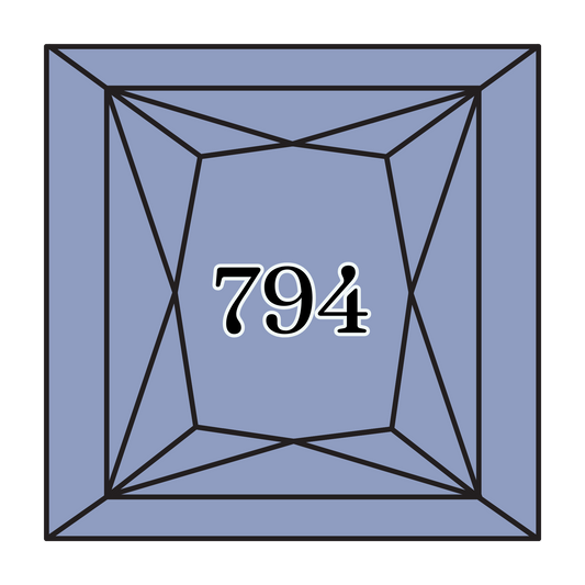 True North Diamond Art Square Diamond Drills 794 - Light Cornflower Blue - Square Bulk Diamond Drills