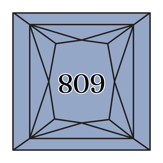 True North Diamond Art Square Diamond Drills 809 - Delft Blue - Square Bulk Diamond Drills