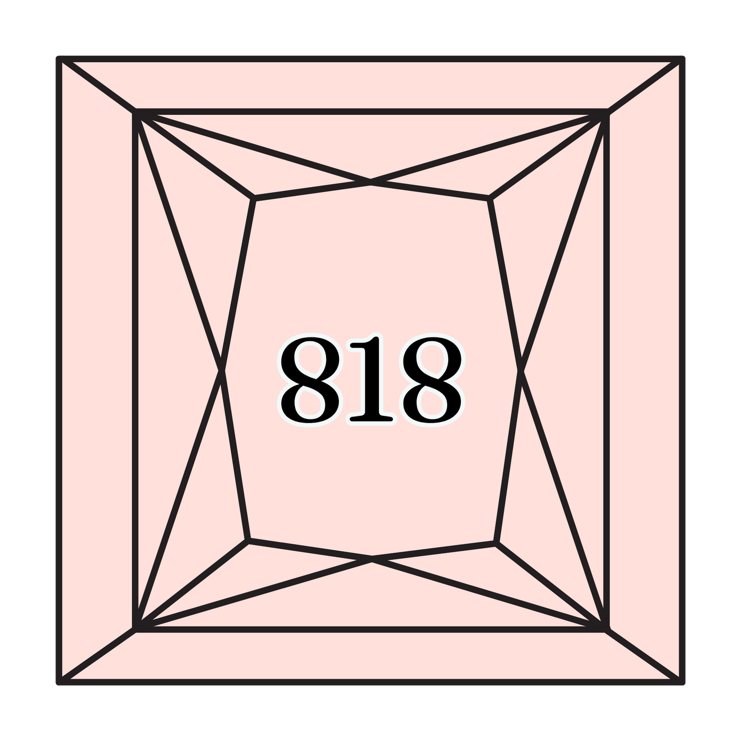 True North Diamond Art Square Diamond Drills 818 - Baby Pink - Square Bulk Diamond Drills