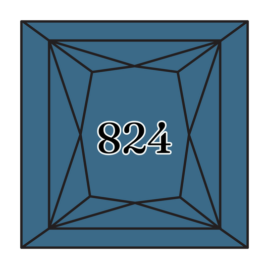 True North Diamond Art Square Diamond Drills 824 - Very Dark Blue - Square Bulk Diamond Drills