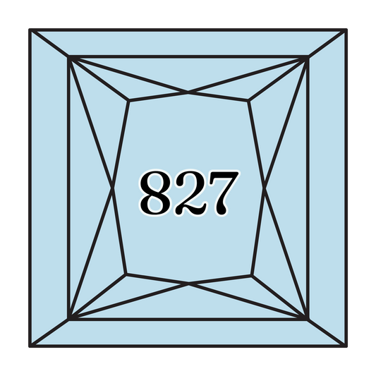 True North Diamond Art Square Diamond Drills 827 - Very Light Blue - Square Bulk Diamond Drills