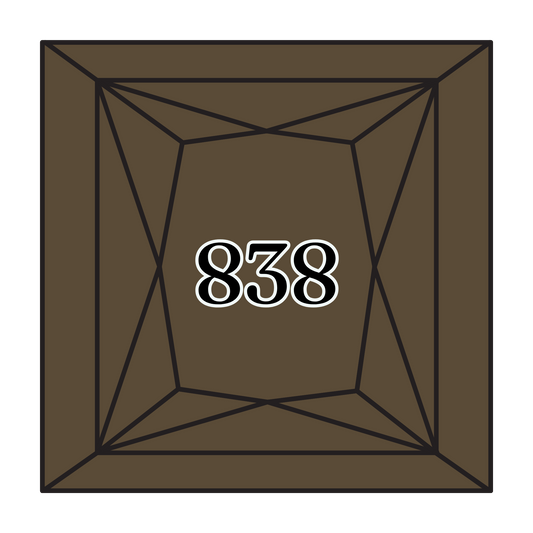 True North Diamond Art Square Diamond Drills 838 - Very Dark Beige Brown - Square Bulk Diamond Drills