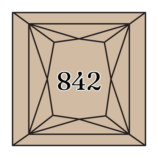 True North Diamond Art Square Diamond Drills 842 - Very Light Beige Brown - Square Bulk Diamond Drills