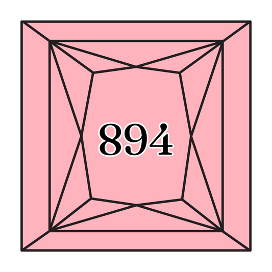 True North Diamond Art Square Diamond Drills 894 - Very Light Carnation - Square Bulk Diamond Drills