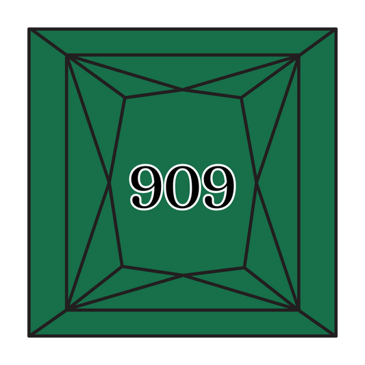 True North Diamond Art Square Diamond Drills 909 - Very Dark Emerald Green - Square Bulk Diamond Drills