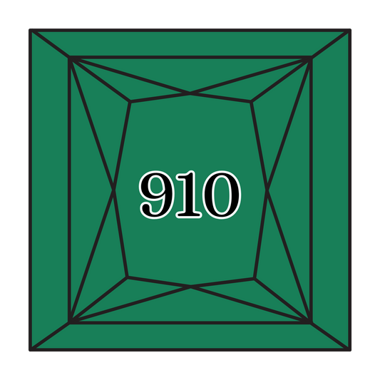 True North Diamond Art Square Diamond Drills 910 - Dark Emerald Green - Square Bulk Diamond Drills