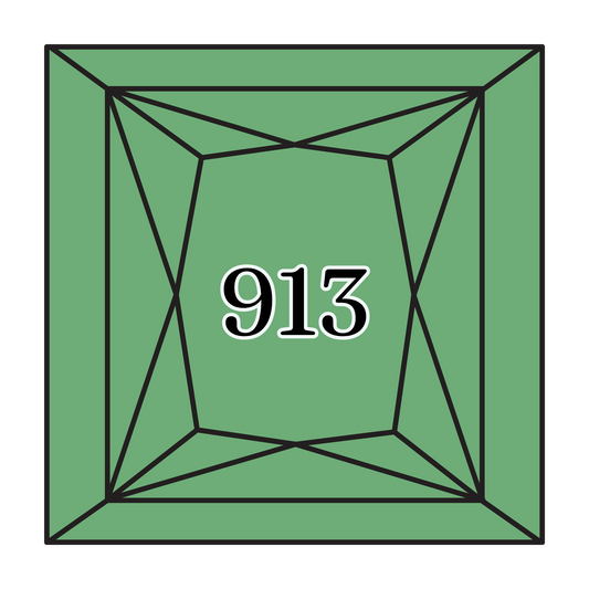 True North Diamond Art Square Diamond Drills 913 - Medium Nile Green - Square Bulk Diamond Drills