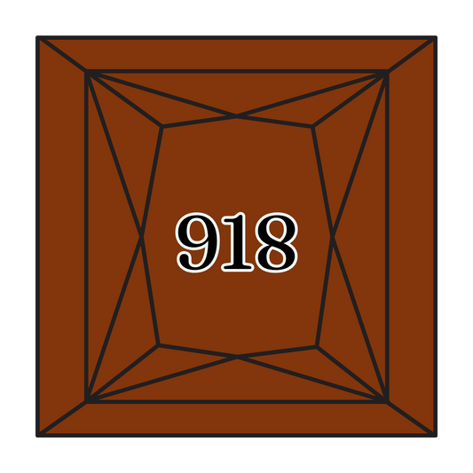 True North Diamond Art Square Diamond Drills 918 - Dark Red Copper - Square Bulk Diamond Drills