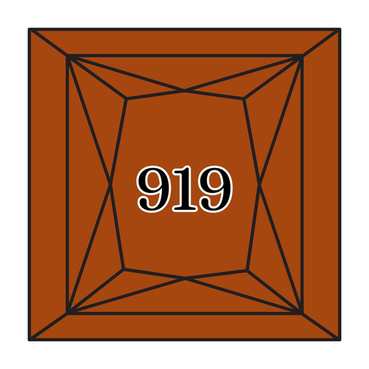 True North Diamond Art Square Diamond Drills 919 - Red Copper - Square Bulk Diamond Drills