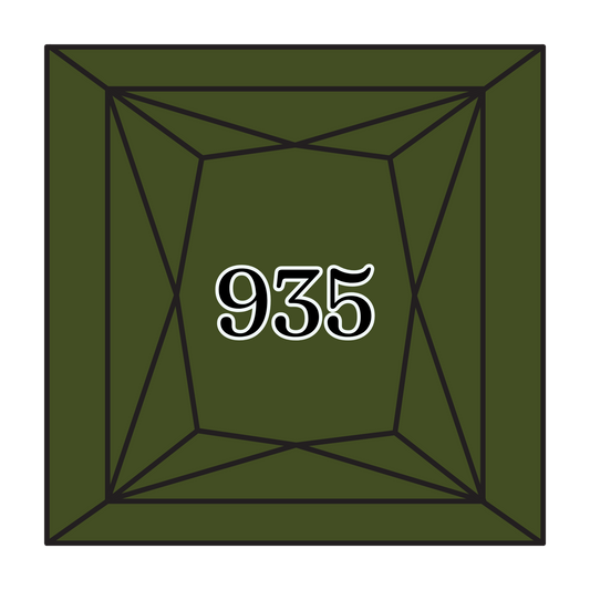 True North Diamond Art Square Diamond Drills 935 - Dark Avocado Green - Square Bulk Diamond Drills