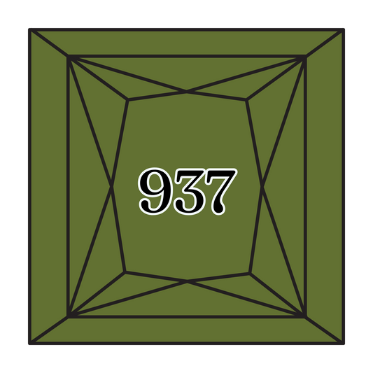 True North Diamond Art Square Diamond Drills 937 - Medium Avocado Green - Square Bulk Diamond Drills