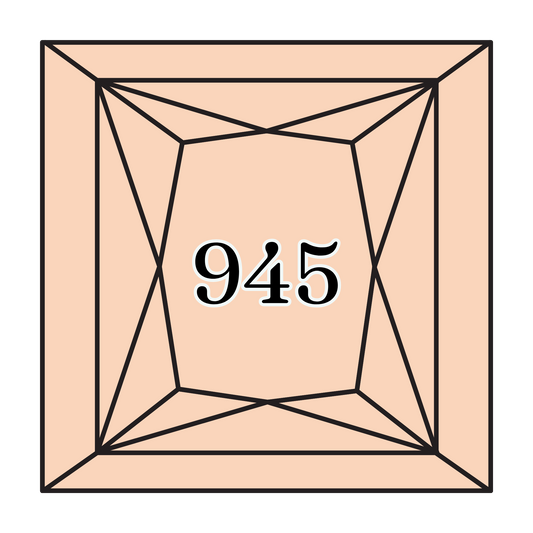 True North Diamond Art Square Diamond Drills 945 - Tawny - Square Bulk Diamond Drills